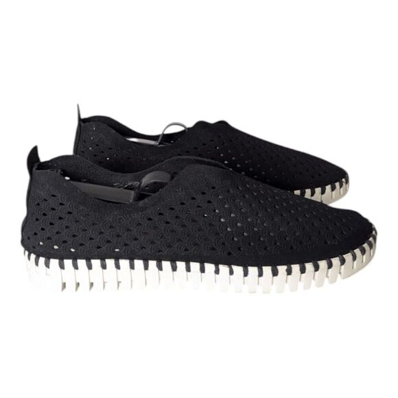 ILSE JACOBSEN Tulip 139 Perforated Slip On Shoes Size 38 (7.5) - Picture 2 of 8